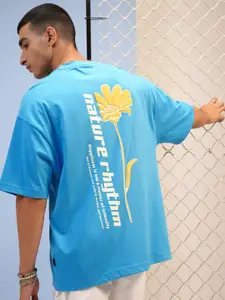 HIGHLANDER Printed Round Neck Short Sleeves Cotton T-shirt