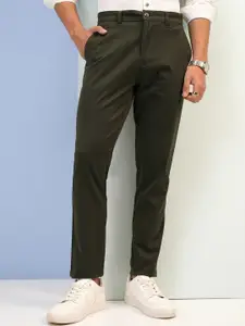 HIGHLANDER Men Soft Feel Twill Chino Trousers