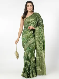 Kishori Sarees Woven Design Zari Pure Silk Saree