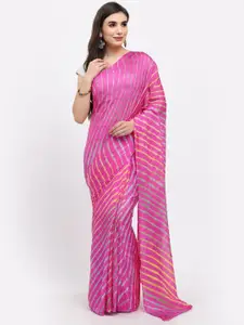 Kishori Sarees Leheriya Pure Silk Saree