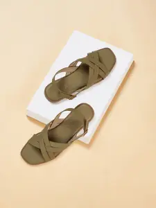 Forever Glam by Pantaloons Backstrap Open Toe Flats