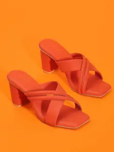 Lavie Open Toe Block Heels