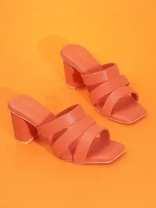 Lavie Open Toe Block Heels