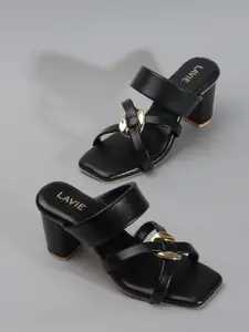 Lavie Open Toe Block Heels