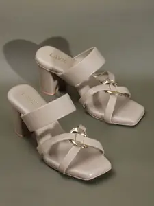 Lavie Open Toe Block Heels