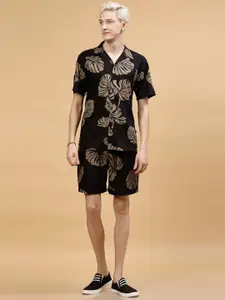 Rigo Printed Shirt & Shorts Co-Ord Set