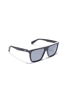 CR7 Men Rectangle Sunglasses with Polarised and UV Protected Lens CR7018S.009.001