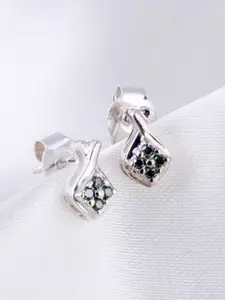 HIFLYER JEWELS 925 Sterling Silver Geometric Studs Earrings