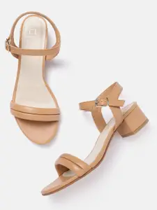Carlton London Open-Toe Block Heels