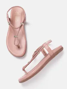 Carlton London Women T-Strap Flats