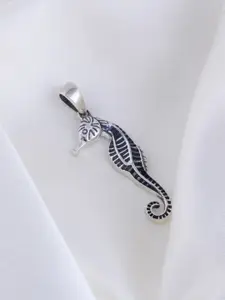 HIFLYER JEWELS 925 Sterling Silver Contemporary Pendant With Chain