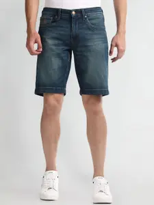 U.S. Polo Assn. Denim Co. Men Washed Slim Fit Denim Shorts