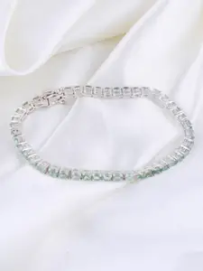 HIFLYER JEWELS Women Sterling Silver Link Bracelet