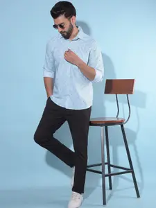 Crimsoune Club Classic Slim Fit Floral Printed Casual Shirt