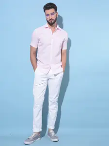 Crimsoune Club Resort Collar Slim Fit Casual Shirt