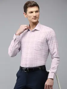 Van Heusen Slim Fit Opaque Checked Formal Shirt