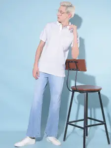 Crimsoune Club Polo Collar Cotton Slim Fit T-shirt