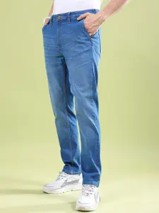 The Indian Garage Co Men Slim Fit Low Distress Jeans