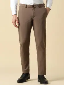 Allen Solly Men Slim Fit Formal Trousers