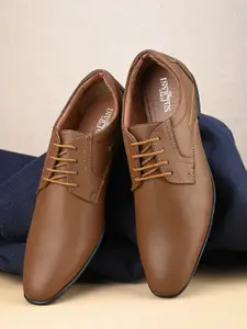 INVICTUS Men Round Toe Formal Derbys