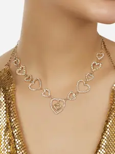 Zaveri Pearls Gold-Plated Necklace
