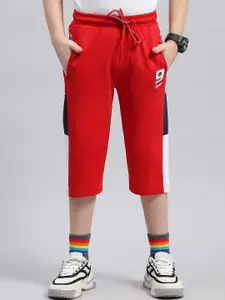 Monte Carlo Boys Mid-Rise Cotton Shorts