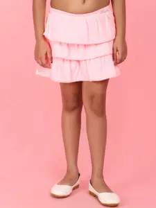 V-Mart Girls Flared Mini Skirts