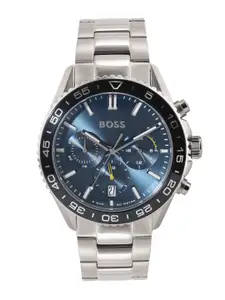 BOSS Men Runner Bracelet Style Analogue Chronograph Watch 1514143