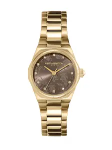 Olivia Burton Women Printed Bracelet Style Straps Analogue Watch 24000107