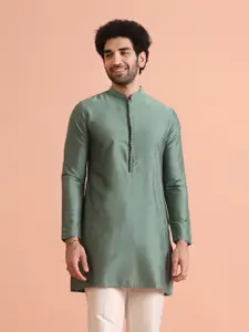KISAH Mandarin Collar Straight Kurta