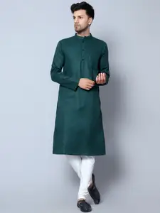Latest Chikan Garments Mandarin Collar Straight Kurta