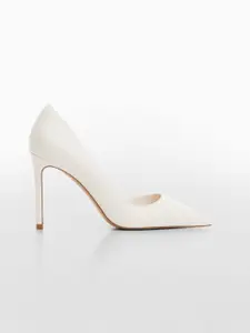 MANGO Slim Heeled Pumps