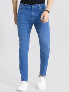 Snitch Men Blue Skinny Fit Light Fade Stretchable Jeans