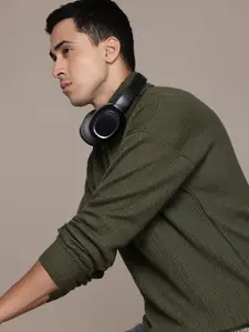 The Roadster Lifestyle Co. Ribbed Turtle Neck Pullover