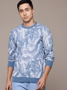 The Roadster Lifestyle Co. Woven Design  Pullover