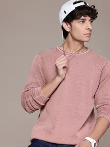 Roadster Self Design Sweater