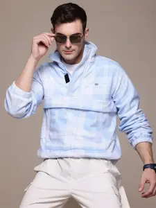 The Roadster Lifestyle Co. Fleece Checked Sweatshirt