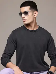 The Roadster Lifestyle Co. Regular Pure Cotton Pullover