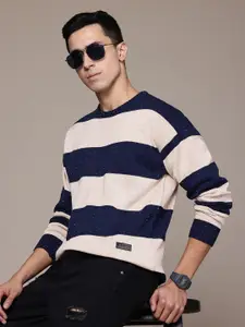 Roadster The Lifestyle Co. Acrylic Striped Pullover