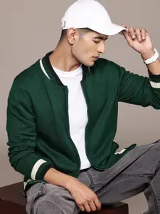 The Roadster Lifestyle Co. Contrast Trims Front-Open Cardigan