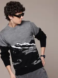 The Roadster Lifestyle Co. Self-Design Acrylic Pullover