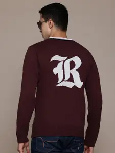 The Roadster Lifestyle Co. Men Typography Pullover