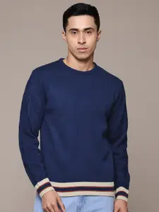 The Roadster Lifestyle Co. Contrast Hem Pullover