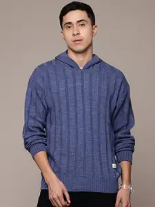 The Roadster Lifestyle Co. Hooded Ribbed Pullover