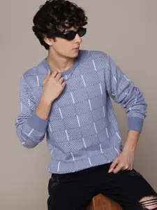 Roadster The Lifestyle Co Acrylic Self-Design Pullover