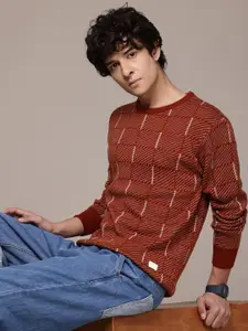 Roadster The Lifestyle Co. Acrylic Striped Pullover