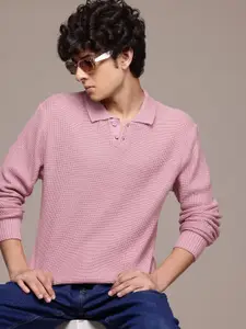 The Roadster Lifestyle Co. Acrylic Textured Pullover