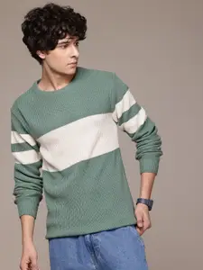 Roadster The Lifestyle Co. Acrylic Striped Pullover