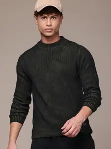 The Roadster Lifestyle Co. Ribbed Longline Acrylic Pullover