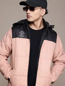 The Roadster Lifestyle Co. Colourblocked Padded Jacket